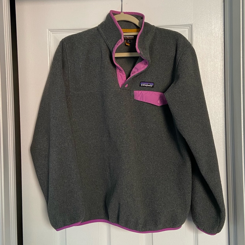 Patagonia Grey Fleece Jacket